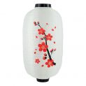 Lámpara japonesa blanca 50x28cm "Sakura"