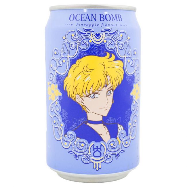 Bebida con gas sabor piña (OCEAN BOMB) 330ml