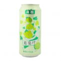 Bebida refrescante con uva y jugo de uva blanca (ZHEN ZHI) 490ml