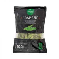 Edamame cozido com casca...