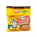 Pack de Fideos instantáneos BULDAK sabor pollo al curry picante (SAMYANG) 700g (5ux140g)