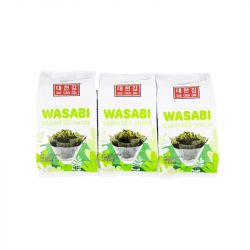 Alga marinha sabor wasabi...