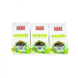 Algas snack sabor wasabi...