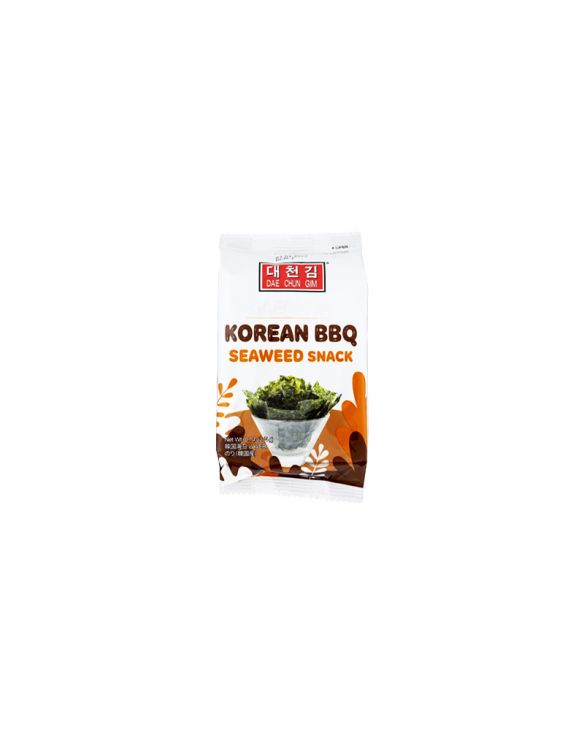 Algas snack sabor Korean BBQ (DAE CHUN GIM) 4g