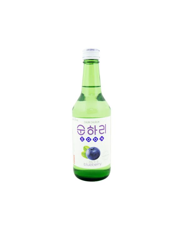 Vino soju sabor a arándano (LOTTE) 350ml (Alc.12%)