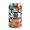 Bebida Bubble tea sabor melón y pera (BOBA CAT) 320ml