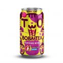 Bebida bubble tea sabor maracuyá y lychee (BOBA CAT) 320ml