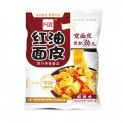 Fideos instantáneos anchos sabor agrio y picante con aceite de chili (AKUAN) 110g