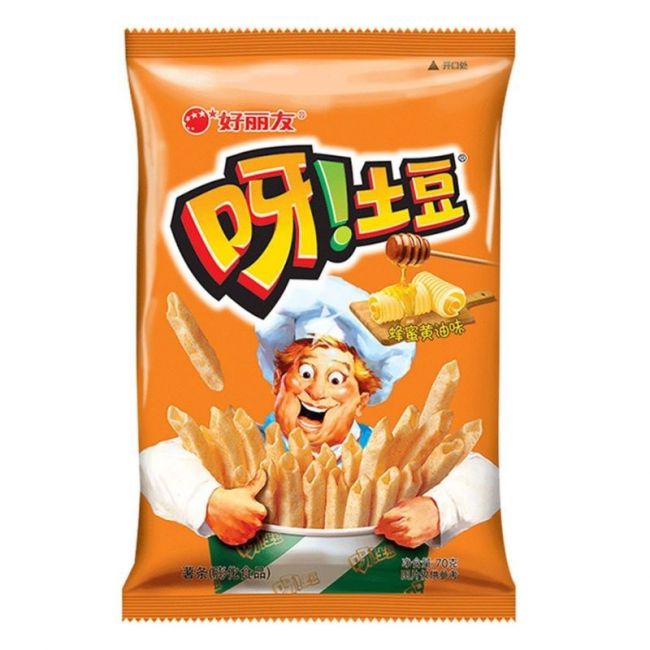 Chips sabor mel e manteiga (ORION) 70g