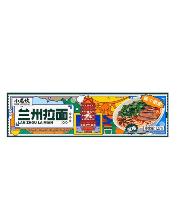 Fideos estilo Lanzhou (XIAOLONGKAN) 127g