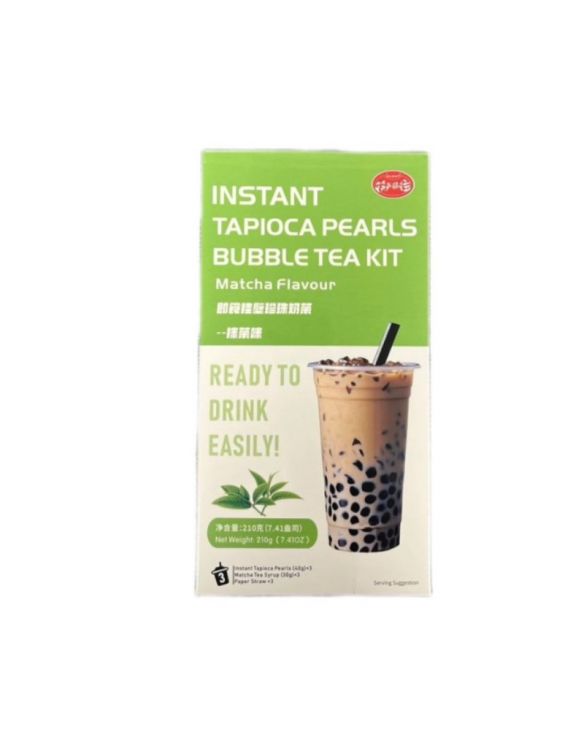 Kit de bubble tea sabor matcha (KLKW) 210g