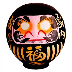 DARUMA 12CM. "negro"