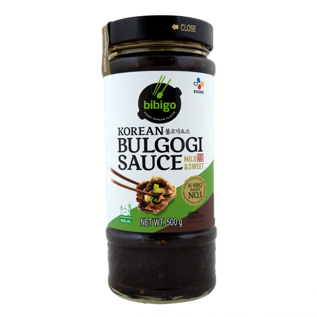 Salsa barbacoa bulgogi suave y dulce (BIBIGO) 500g