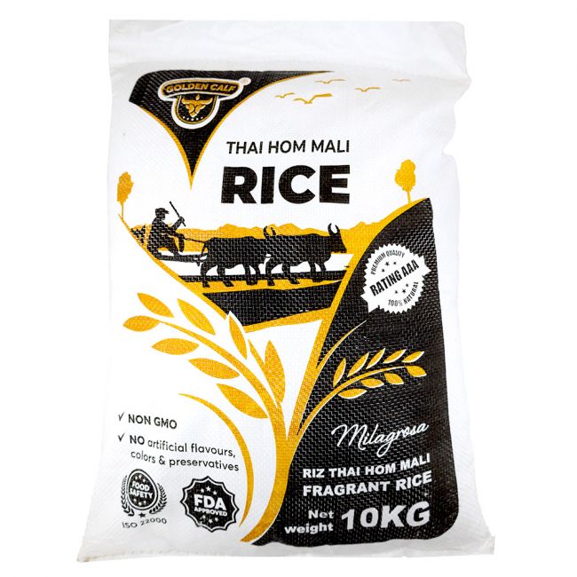 Arroz jazmín premium Hom Mali (OM) 10kg