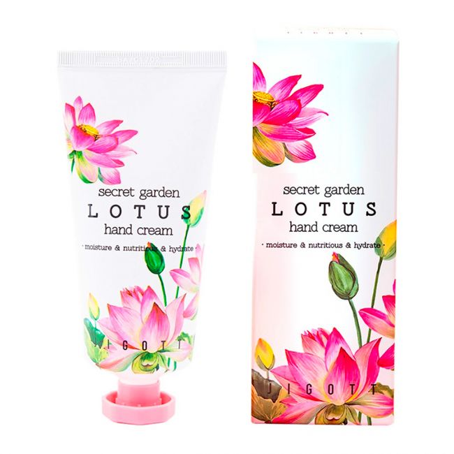 Crema de manos de loto Secret Garden 100ml