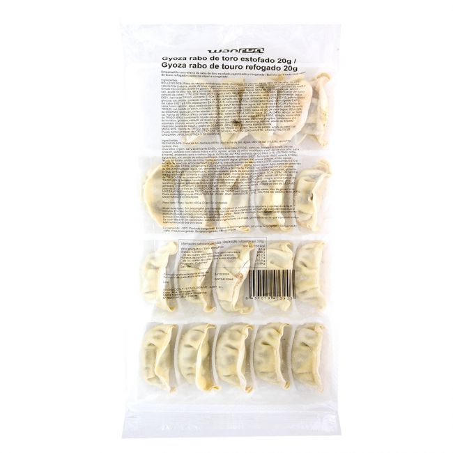 Gyoza de rabo de toro estofado (OM-WANRUN) 400g (20ud)