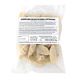 Gyoza de butifarra y...