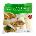 Pan gua bao blanco 6pcs-55g (SHIKOU) 330g