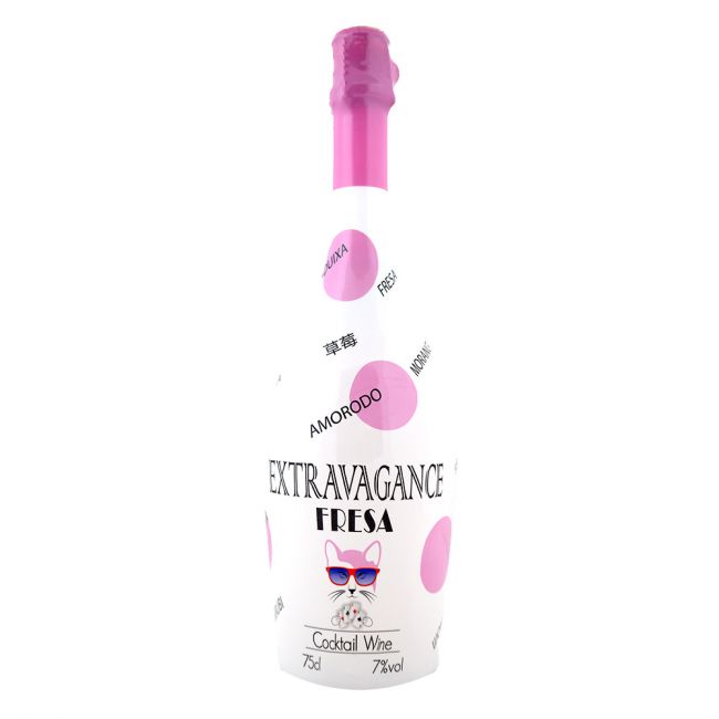 Extravagance Fresa Cocktail 750ml (Alc.7%)