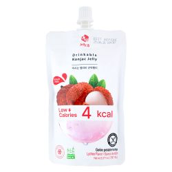 Gelatina konjac lychee...