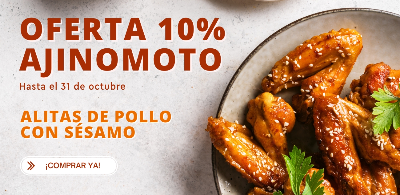 Alitas de Pollo Ajinomoto