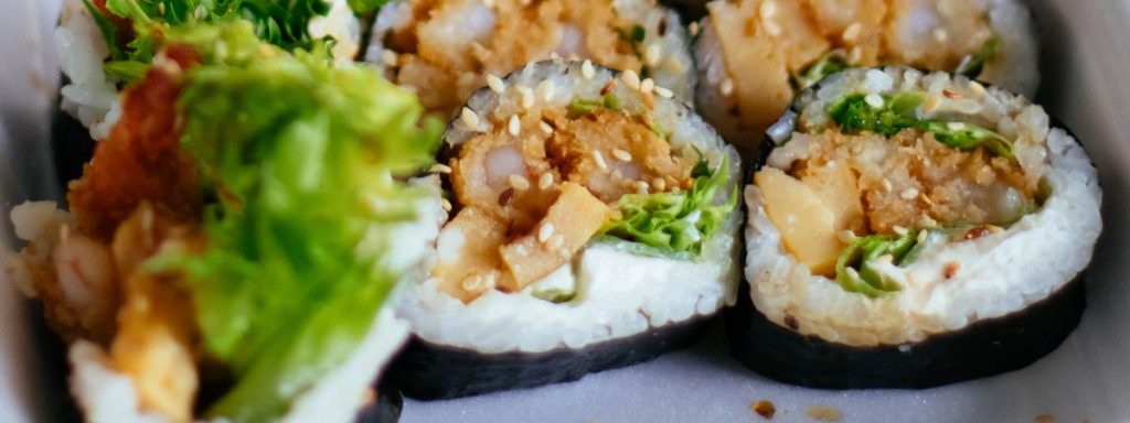 400 rollos de sushi todos los días. 